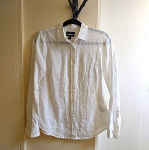 Perfect Shirt in Linen/Cotton Blend